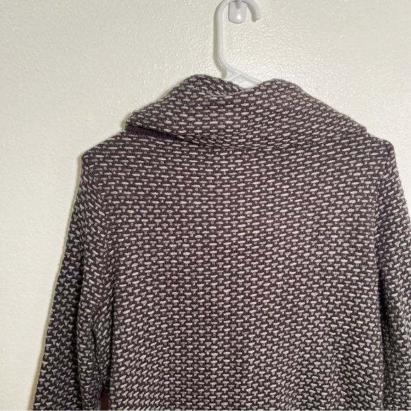 Fenn Wright Manson Cardigan Gray Dots Snap Up M - Picture 8 of 10